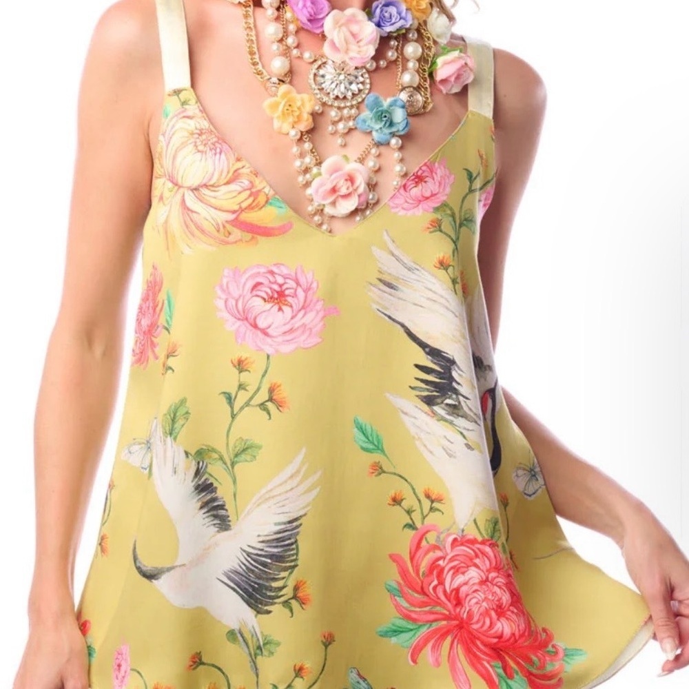 Aratta Legend of the Crane Reversible Cami - Picture 2 of 8